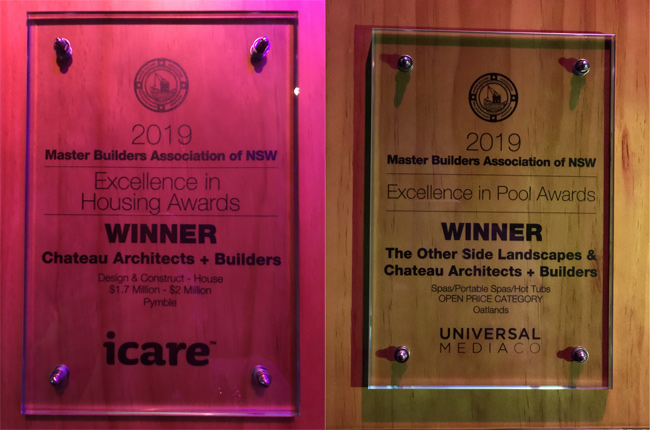 Chateau Proud to Pick up Two MBA Awards on the Night!