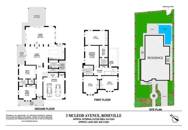 Custom Home Internal Flooring Plan
